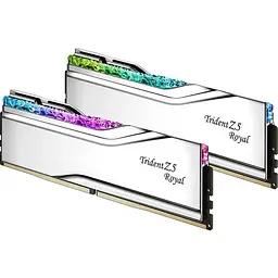 Модуль пам'яті DDR5 G.Skill Trident Z5 Royal 2x32GB 6000MHz Silver [F5-6000J2836G32GX2-TR5S] [148626] - мініатюра 2