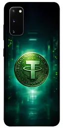 TPU чехол Demsky Usdt для Samsung Galaxy S20