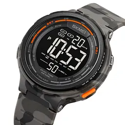 Наручний годинник чоловічий 1841CMGY Grey Camo Skmei acs0030551 - мініатюра 2