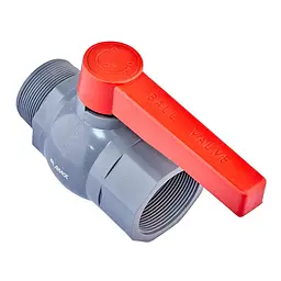 Кран кульовий Plamix PVM-2" FM PVC PM0624