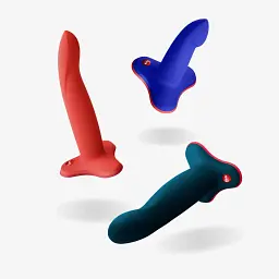Фалоімітатор Fun Factory Limba Flex L, 18.1 см (синій) - мініатюра 8