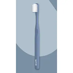 Зубна щітка GUM Classic Bio-Based Handle м'яка синя - мініатюра 4