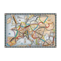 Настільна гра Lord of Boards Квиток на поїзд: Європа (Ticket to ride: Europe) (укр.) (DOW7202UK) - мініатюра 3