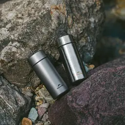 Термос Naturehike CNK2550CF017, титан, 0.2 л, світло-сірий - мініатюра 2