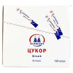 Набір цукор Diamant Стік подарунковий 0.5 кг