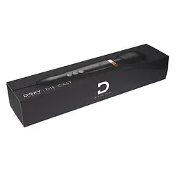 Вібромасажер DOXY Die Cast матово-чорний, з покриттям із 24-каратного золота - мініатюра 6