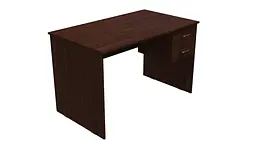 Стіл комп'ютерний Вінсент Ferrum-decor 750x1200x700 ДСП Венге Магія 16 мм (FRD-104814) - мініатюра 3