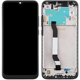 Дисплей Xiaomi Redmi Note 8 / Redmi Note 8 2021 чорний, оригінал PRC, з рамкою, Space Black