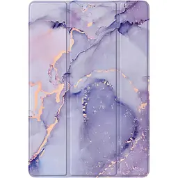 Чохол до планшета BeCover Soft Edge TPU Xiaomi Redmi Pad SE 8.7" Purple Marble (712577) - мініатюра 2