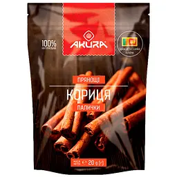 Корица Akura палочки 20 г