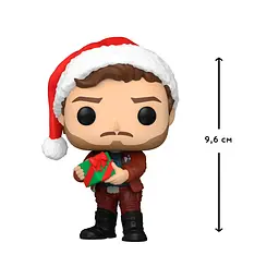 Ігрова фігурка Funko Pop! Вартові галактики: Holiday Special Зоряний лорд, 9,6 см (64333) - мініатюра 2