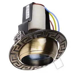 Світильник точковий Brille поворотний RO-50E AB 161303 - мініатюра 3