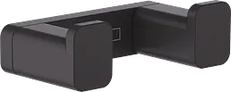 Гачок подвійний Hansgrohe AddStoris 3.6 х1.6 x 6.6 см Matt Black 41755670, Чорний матовий
