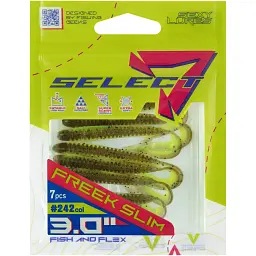 Силікон Select Freek Slim 3" 242 FE (7 шт/уп) - мініатюра 2