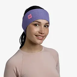 Пов'язка на голову Buff Crossknit Headband Світло-фіолетовий - мініатюра 2