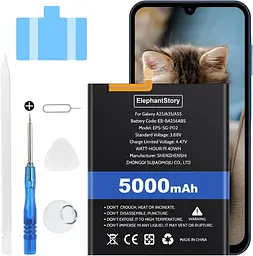 Акумулятор EB-BA256ABS 5000 мА·год для Samsung Galaxy A25/A35/A55 5G з інструментами