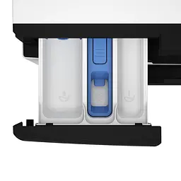 Beko Пральна машина Beko фронтальна, 10кг, 1400, A, 58см, дисплей, інвертор, пара, білий - мініатюра 8