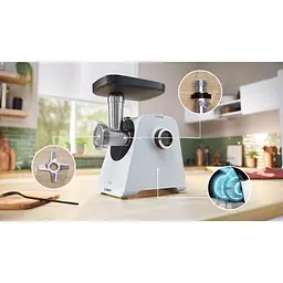 М'ясорубка Bosch MFWS420W - мініатюра 11