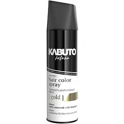 Камуфлюючий спрей для волосся Kabuto Pro Hair Coloring Mech Spray Gold 150 мл