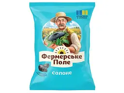 Насіння соняшника Фермерське поле Солоне 220г смажене