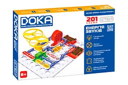 Конструктор електронний D70706 "201 СХЕМА" DOKA - мініатюра 2