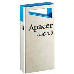 Флеш накопичувач USB 32Gb AH155, Silver/Blue Apacer teh0024641 - мініатюра 2