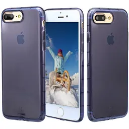 Чохол-накладка Baseus Simple Series Anti-Shock iPhone 7 Plus Transparent Blue - мініатюра 2