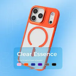Чохол Proove Clear Essence Case with Magnetic Ring iPhone 16 Pro Max в асортименті - мініатюра 10