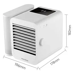 Вентилятор із охолодженням (міні-кондиціонер) Xiaomi Microhoo Mini Air Conditioning Fan MH01R White - мініатюра 3