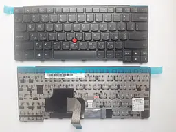 Клавіатура для ноутбуків Lenovo ThinkPad T440, L440, E431, E440, L450, T431s, T450 Series з чорною рамкою
