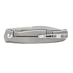 Ніж складаний кишеньковий Ruike M662-TZ, (7.4 см) steel 154СМ/TC4 (титан) + G10 чорний - мініатюра 7