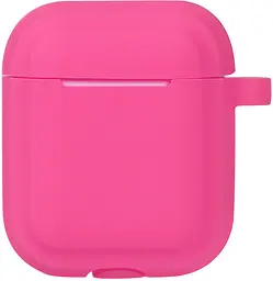 Кейс TOTO Plain Cover With Stripe Style Case AirPods Rose Red - мініатюра 4