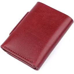 Практичне жіноче портмоне Grande Pelle 11574 бордове - мініатюра 2