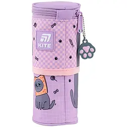 Пенал Kite Lazy Cats фіолетовий (K25-684-3) - мініатюра 4