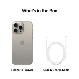 Смартфон Apple iPhone 15 Pro Max 256GB Natural TitaniumModel A3106 (Grade A) Seller Refurbished - мініатюра 8