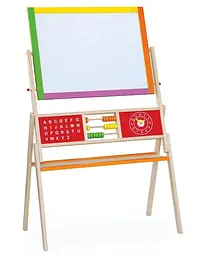 Дерев'яний мольберт Viga Toys 50951 двосторонній магнітний - мініатюра 2