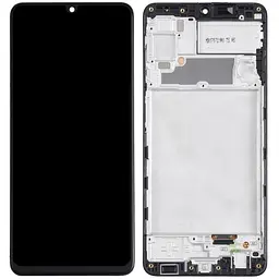 Дисплей Samsung A225 Galaxy A22 4G чорний, TFT (In-Cell), з рамкою