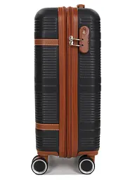 Валіза маленька S ABS-пластик Worldline Airtex 629 56×36×22см 38л Чорна - мініатюра 5