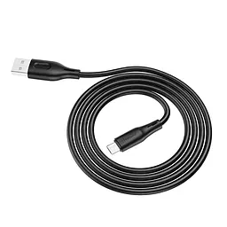 Кабель Avantis AC-87m Silicone USB – Micro- чорний