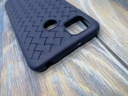 Чохол-накладка Weaving Case для Xiaomi Redmi 9C/10A [Dark Blue] [69675] - мініатюра 3