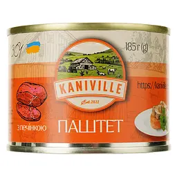 Паштет Kaniville мясной с печенью 185 г