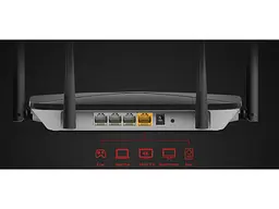 WI-FI гігабітний роутер Mercusys AC12G (1 Wan, 3 LAN, 4 антени) - мініатюра 2