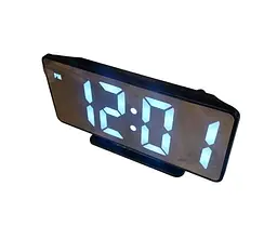 Мережевий годинник VST 888H RGB цифровий з дзеркальним LED-екраном - мініатюра 3