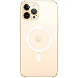 Чохол Clear Case with MagSafe для Apple iPhone 12/12 Pro Transparent AA [84278] - мініатюра 4