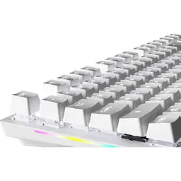 Клавіатура GamePro Genesis Joker MK124W Outemu Red Swithes White [152670] - мініатюра 4