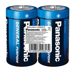 Батарейка PANASONIC R 20 1х2шт (5410853028574)