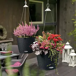 Вазон Lechuza Nido Cottage 28 світло-сірий (15107) - мініатюра 8