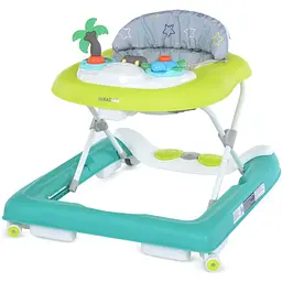 Дитячі ходунки El Camino ME 1103 Tropical Green з музикою та світлом