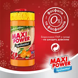 Засіб для миття посуду Maxi Power Мандарин 1 л - мініатюра 6
