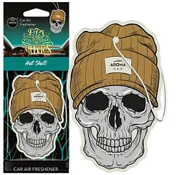 Ароматизатор для авто Aroma Car Cellulose Dia Los Muertos Hat Skull (83278)